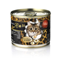 O´Canis for Cats Pute, Wachtel & Lachsöl 200g.