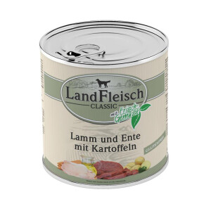 Dr. Alder Landfleisch pur Lamm, Ente & Kartoffel 800g.