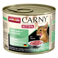 Animonda Carny Kitten Rind, Huhn & Kaninchen 200g.
