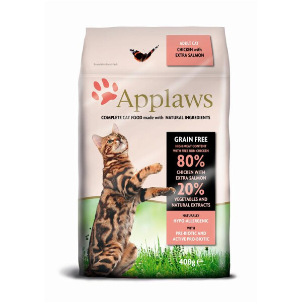 Applaws Cat Adult mit Hühnchen & Lachs 400g.