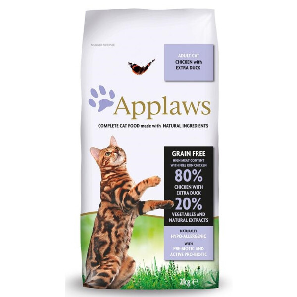 Applaws Cat Adult Hühnchen & Ente 2kg.