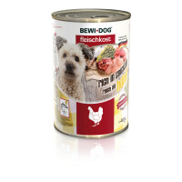 Bewi Dog Fleischkost reich an Huhn 6 x 400g.