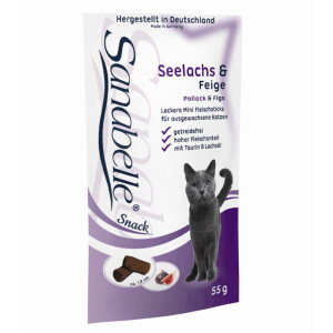 Sanabelle Snack Seelachs & Feige 55g.-Beutel