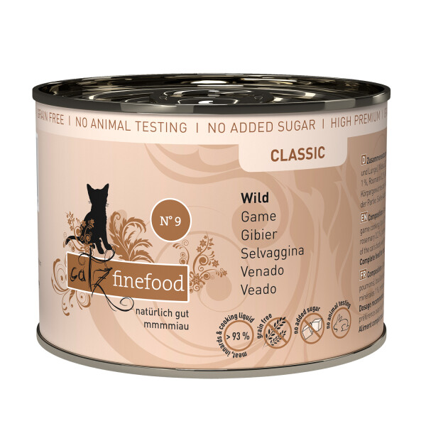 Catz Finefood No. 9 Wild 200g.