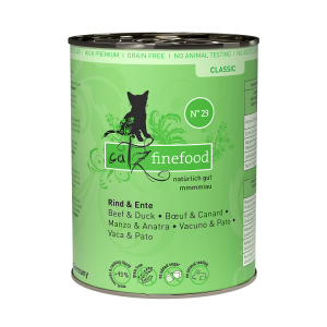 Catz Finefood No. 23 Rind & Ente 400g.