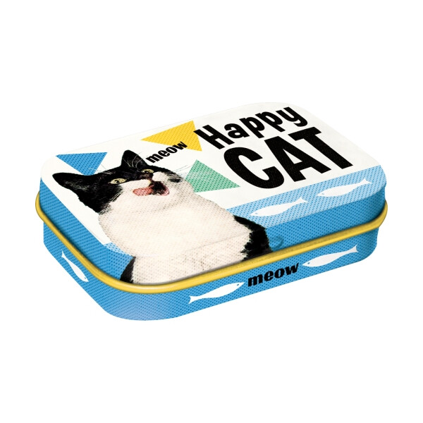 Nostalgic Art Pillendose "Happy Cat"