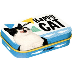 Nostalgic Art Pillendose "Happy Cat"