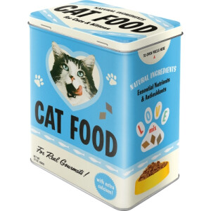 Nostalgic Art Vorratsdose Gr. L "Cat Food - Love...