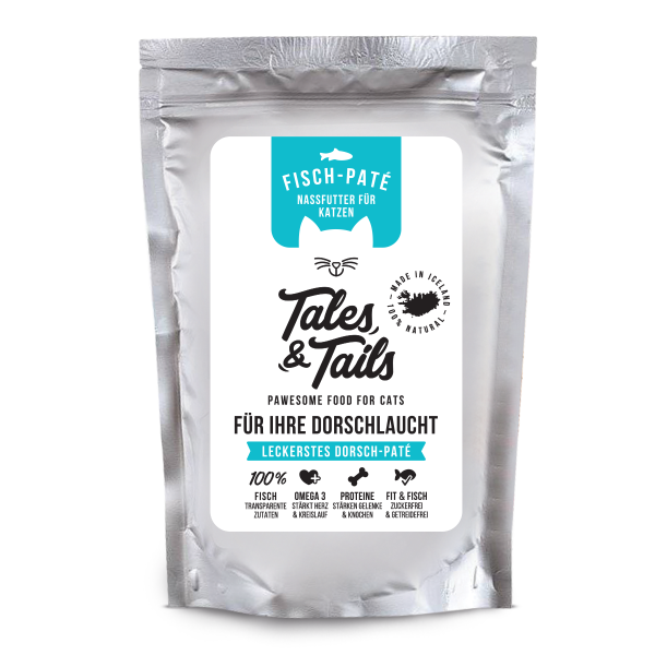 Tales & Tails Cat Fisch-Paté Dorsch 100g.-Beutel