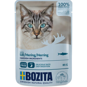 Bozita Cat Häppchen in Soße mit Hering...