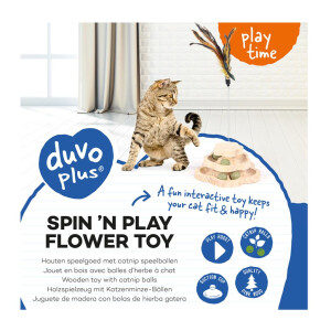 Spin ’n play flower toy 16,5 x 16,5 x 7,3cm