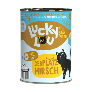 Lucky Lou Lifestage Adult Geflügel & Hirsch 400g.-Dose