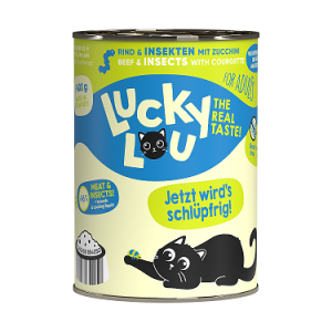 Lucky Lou Lifestage Adult Rind & Insekten 400g.-Dose