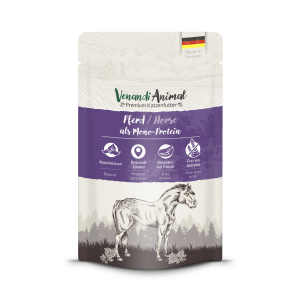 Venandi Animal Pferd als Monoprotein 125g.