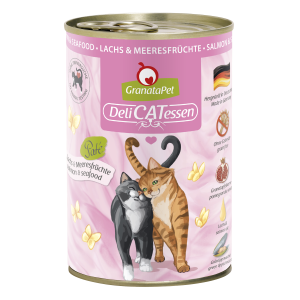 GranataPet Cat Lachs & Meeresfrüchte 400g.
