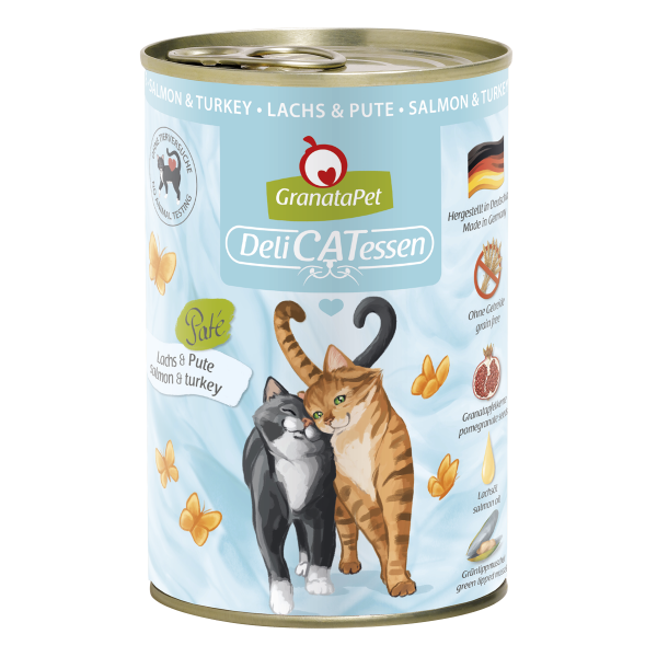 GranataPet Cat Lachs & Pute 6 x 400g.